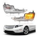 Pair Turn Signal Light For 2011-2015 Chevrolet Volt Clear Lens Plastic Replacement 22810493 22810490 Gm2530142 Gm2531142 