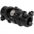 Ocpty 5 8-36 Spline X 3 4 Dd Black Single Universal Steering U-joint Shaft U-joints Working Angle 35 Degrees