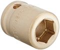Ampco Safety Tools I-1 2d9 16 Socket Impact Non-sparking Non-magnetic Corrosion Resistant 1 2 Drive 9 