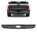 Rear Bumper Face Bar For 1997-2003d F150 F-150 Flareside Stepside Crew Cab Style Step Steel Powder Coated Black Replacement For 