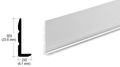 Brite Anodized Aluminum 3 16 In L Bar Extrusion Dv101ba 12 Ft Long 