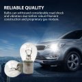 Usonline911 10 Pack Incandescent 1157 Parking Lamp Turn Signal Bulbs Light Clear White