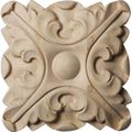Ekena Millwork Ros02xacal Acanthus Rosette 3 4-inch X 2 1 2-inch Alder 