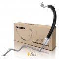 A-premium Power Steering Hose Pressure Line Assembly Compatible With Isuzu Axiom Rodeo 2002-2004 Sport 2002-2003 Pump To Gear