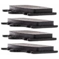 Niche Brake Pad Set For Kawasaki Ninja Zx11 43082-1123 43082-1142 Front Rear Semi-metallic