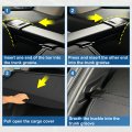 X Autohaux Retractable Cargo Cover For Toyota Rav4 2019-2023 Waterproof Non Slip Suv Rear Trunk Shielding Shade Black