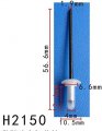 Autobahn88 Reveal Molding Rivet Compatible With Toyota Lexus Oem 7554751021 Pack Of 10