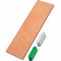 Lavoda Leather Honing Strop For Knife Sharpening With Polishing Compound 3 Inch By 12 Double Sidedping Strop And Stropping 