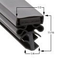 Traulsen G210 Gasket Magnetic Door Seal2 1 2 X 59 1 2 Compatible With Part 341-41448-02