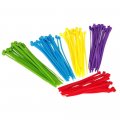 7 Cable Ties Neon Pink 100pcs 