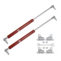 2 Pcs 15in 67lb 298n Red Lift Supports Gas Spring Struts With Wrench Universal For Rv Car Truck Boat Hood Hatch Window And 