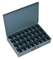 Durham 107-95-ind Gray Cold Rolled Steel Individual Large Scoop Box 18 Width X 3 Height 12 Depth 32 Compartment 