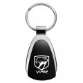 Au-tomotive Gold Compatible Keychain And Keyring For Dodge Viper 2 Kck Vip2 Black Teardrop