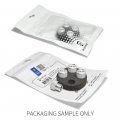Ipick Image For Chevrolet Camaro 1le Logo White On Shining Silver Aluminum Tire Valve Stem Caps