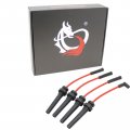Dragon Fire Performance Street Series Low Ohm Spark Plug Wires Compatible Replacement With 2003-2009 Chrysler Pt Cruiser And