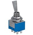 Dpdt Center Off Miniature Toggle Switch Bat Handle 