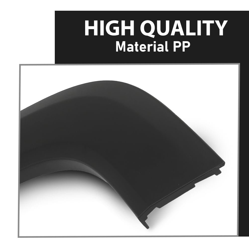 Rear Left Driver Side Fender Flare Trim For Jeep Renegade 2015 2023 Wheel Opening Molding Arch Black 68316003ad 68316007ab