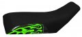 Verde Powersports Vps Seat Cover For Honda Trx400ex Fits 1998 1999 2000 2001 2002 2003 Green Flame Atv Trx 400ex 