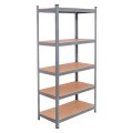 Tangkula 72 Storage Shelves Heavy Duty Steel Frame 5-tier Garage Shelf Metal Multi-use Shelving Unit For Home Office Dormitory 