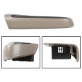Front Window Switch Trim Bezel Set Left Driver Side For Chevy Silverado Gmc Sierra 1500 2500 3500 2003 2007 And Avalanche 2004