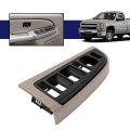 Front Window Switch Trim Bezel Set Left Driver Side For Chevy Silverado Gmc Sierra 1500 2500 3500 2003 2007 And Avalanche 2004