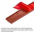 Uxcell U Shape Furniture Edge Banding 3 Meters Self Adhesive Flexible Edging Trim 5x14mm Tpe Guards For Cabinets Repair