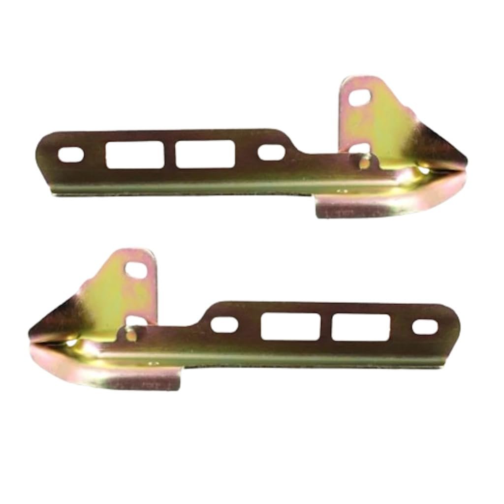 Hood Hinges Pair Ford F-53 Motorhome Chassis 1990 To 1997 Driver And Passenger Side Replacement For F2tz16796a F2tz16797a