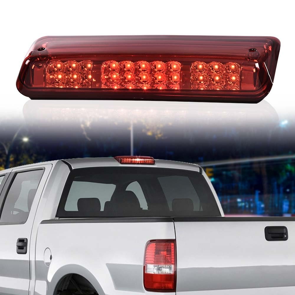 Led 3rd Brake Light For Ford Explorer Sport Trac 2007 2010 F150 Lobo 2004 2008 Lincoln Mark Lt 2006 Red Lens Clear Housing