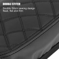 X Autohaux Car Center Console Lid Armrest Seat Box Cover Protector Replacement Microfiber Leather For Nissan Altima 2008-2012