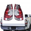 Tail Light Lamp Assembly For 2005-2015 Toyota Tacoma Base X-runner Pickup Red Lens Lights Brake Lamps Replace 8156004160