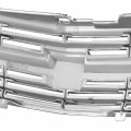 Gm1200428 Factory Style Front Bumper Grill Grille Assembly With Chrome Moulding Compatible Chevy Impala 2000-2005 Matte Black