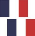 2 8 France Square Flag Sticker Rh 