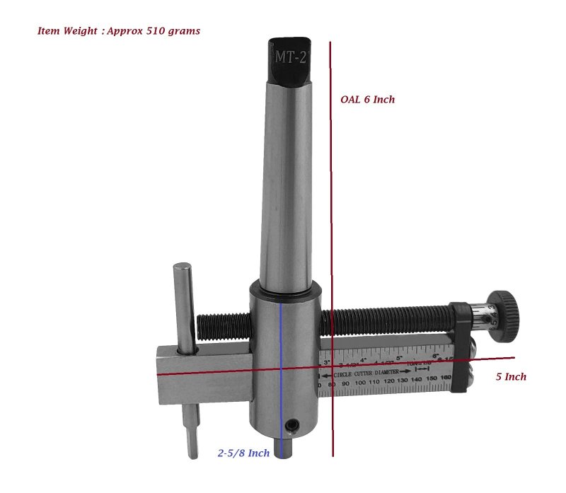 Speed Guide Circle Cutter With Hss Tool Bit For Milling Machine