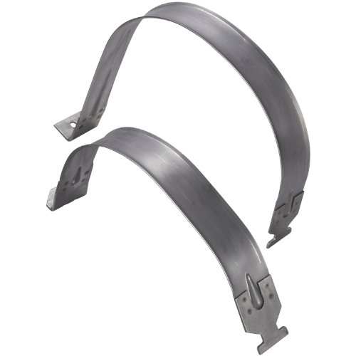 St305 Fuel Tank Strap Grey Brushed Finish Direct Fit For Secure Installation