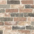 Brewster 2904-22320 Cody Red Reclaimed Bricks Wallpaper 396 In X 20 5 