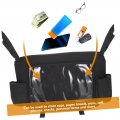 Favomoto Car Seat Storage Bag Back Pocket Tablet Holder For Purse Hanging Metal