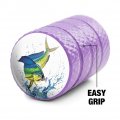 Dorado Mahi-mahi Fishing 6 Valve Stem Caps For Tire Rim Wheel Aluminum Purple