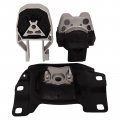 Topaz 3214 3103 3238 Engine Mount Trans Rear Front Kit 3pcs Replacement For Ford Focus 2 0l L4 2012-2018 