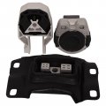 Topaz 3214 3103 3238 Engine Mount Trans Rear Front Kit 3pcs Replacement For Ford Focus 2 0l L4 2012-2018