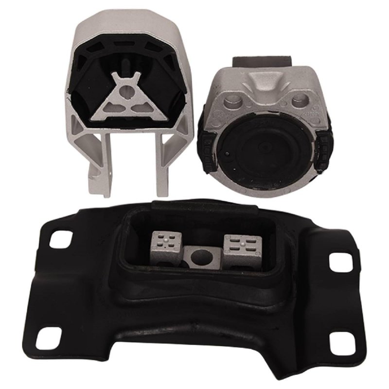 Topaz 3214 3103 3238 Engine Mount Trans Rear Front Kit 3pcs Replacement For Ford Focus 2 0l L4 2012-2018