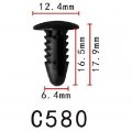 Autobahn88 Cowl Panel Clip Compatible With Nissan Oem 0155301781 Pack Of 20