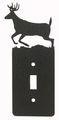 Deer Single Light Switch Plate Cover 