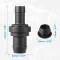 Uxcell Pcv Valve Grommet Kit Exhaust Positive Crankcase Ventilation Fittings For Toyota Celica 1990-1993 No 1220415030