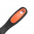 Uxcell Second Cut Grade High Carbon Hardened Steel Round File W Rubber Hand Grip Handle 10-inch