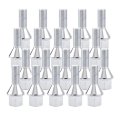 20pcs Wheel Lug Bolts M12x1 25 19mm Hex Length 28mm 611-005 Replacement For 2014-2022 Jeep Cherokee 18-23 Compass 13-16 Dodge
