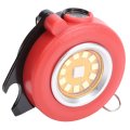 Keychain Flashlight Aluminum Alloy Portable Led Torch With Rgb Modes Emergency Light For Camping And Car Repair Red