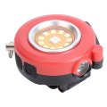 Keychain Flashlight Aluminum Alloy Portable Led Torch With Rgb Modes Emergency Light For Camping And Car Repair Red