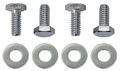 Trans-dapt 9781 Chrome 3 4 Hex Head Valve Cover Bolt Set 