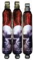 Red Skull Pile Shock Covers Vps Cover For Polaris Trailboss 