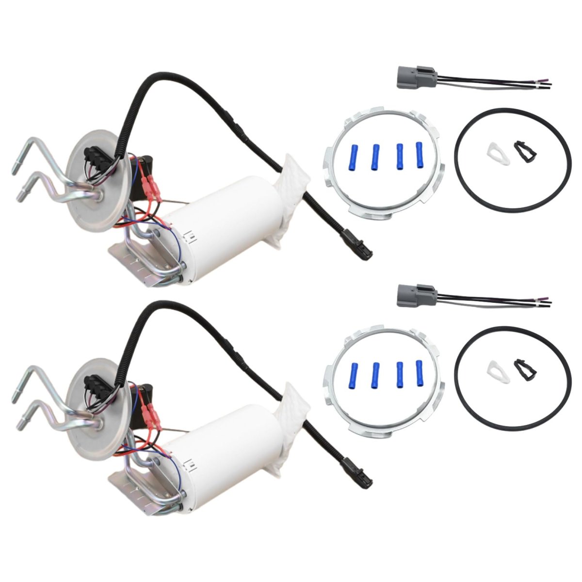 Saihisday 2pcs Sp2005h Sp2007h Fuel Pumpront And Rear Kit Electric Pumps Replacement For Ford F Series 150 250 350 250hd F